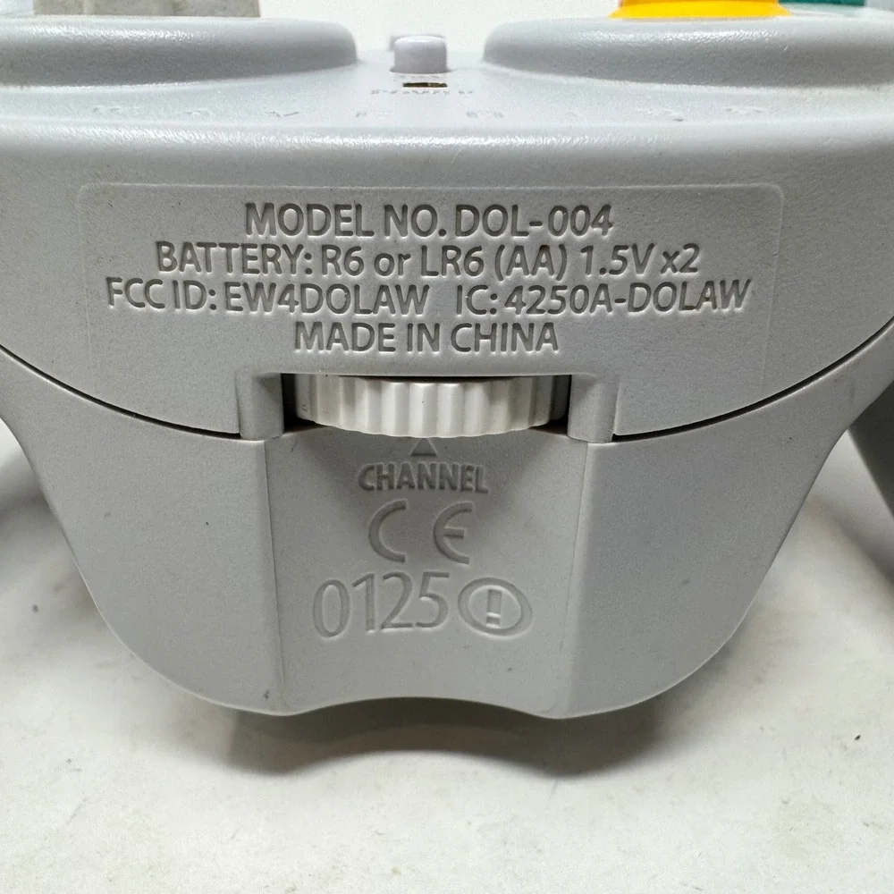Nintendo GameCube WaveBird Wireless Controller Gray DOL-004‎ No Receiver Tested